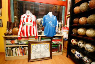 Interior tienda Memorafootball