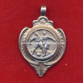 Sterling Silver Football Medal, England circa 1920