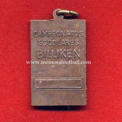 "Campeonatos Escolares Billiken" Argentina's football medal circa 1940