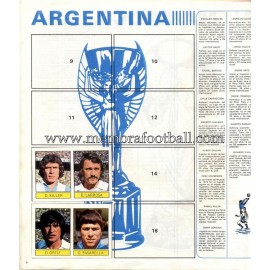 Album "Mundiales Argentina" Ediciones FHER 1978