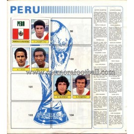 Album "Mundiales Argentina" Ediciones FHER 1978