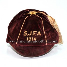 1914 Scottish Junior Football Association cap 