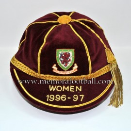 1996-97 Wales Womens Football International cap 