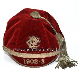 1902-3 P.R.F.C Velvet Rugby / Football cap