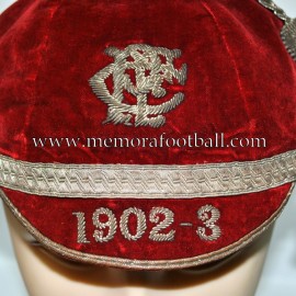 1902-3 P.R.F.C Velvet Rugby / Football cap