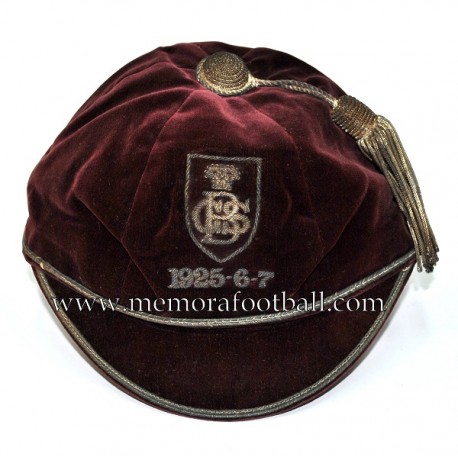 1925-6-7 Bradford Grammar School football cap