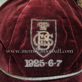 1925-6-7 Bradford Grammar School football cap