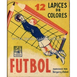 Lápices de colores del Real Madrid CF 1940s