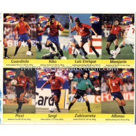 Álbum Selección Española de Fútbol 1996