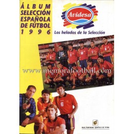 Álbum Selección Española de Fútbol 1996