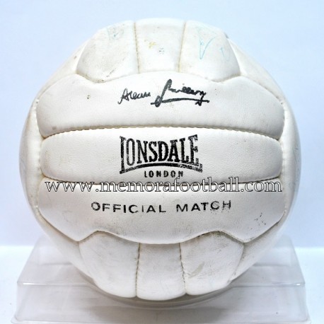 1970s "Lonsdale" Ball, signed by England National Team