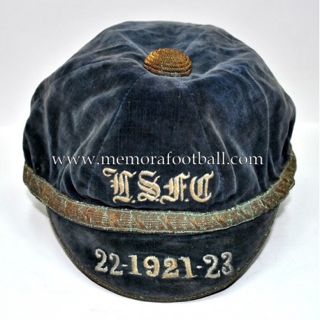 1921-22-23 T.S.F.C.? football cap