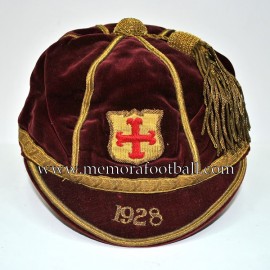 1928 English football cap