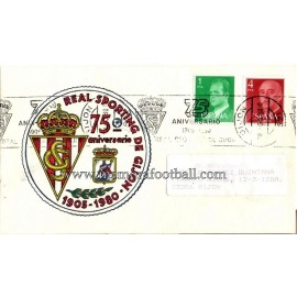 1905-1980 Sporting de Gijón 75th Anniversary letter