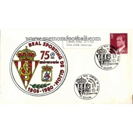 1905-1980 Sporting de Gijón 75th Anniversary letter