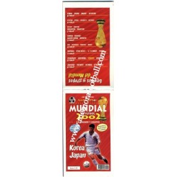 Spanish football calendar FIFA World Cup 2002