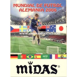 Spanish publicity football calendar FIFA World Cup 2006 Germany