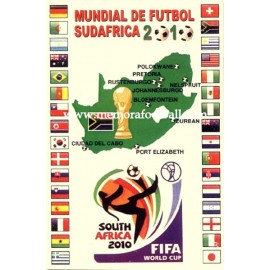 Spanish publicity football calendar FIFA World Cup 2010 South Africa