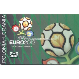 Spanish publicity football calendar UEFA Euro 2012