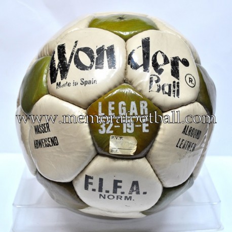 Balón de fútbol "WONDER BALL" 1970s 