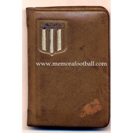 1940s Racing Club (Argentina) membership card