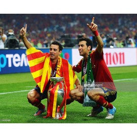 Botas originales de "BUSQUETS" Eurocopa 2012