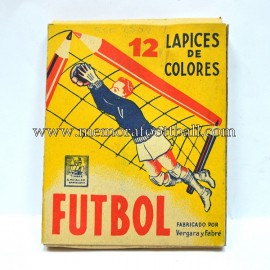 Lápices de colores del CF Barcelona 1940s