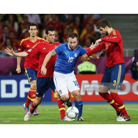 "PIQUÉ" UEFA Euro 2012 match unworn boots