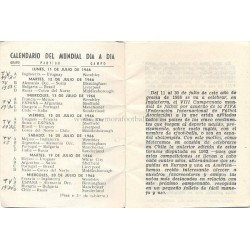 1966 FIFA World Cup England calendar