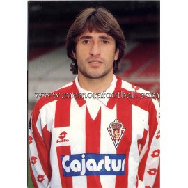 "GUTI" Sporting de Gijón 1990s card