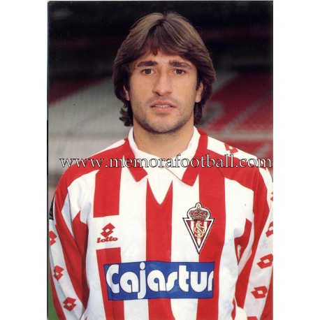 "GUTI" Sporting de Gijón 1990s card