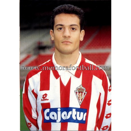 "MANJARÍN" Sporting de Gijón 1990s card