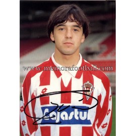 "IVAN IGLESIAS" Sporting de Gijón 1990s card