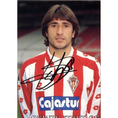 "GUTI" Sporting de Gijón 1990s card