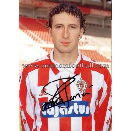 "TOMÁS" Sporting de Gijón 1990s card