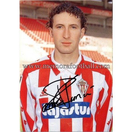 "TOMÁS" Sporting de Gijón 1990s card