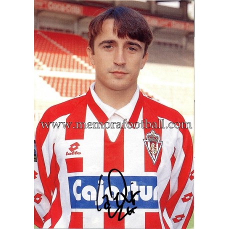 "OVIDIO" Sporting de Gijón 1990s card