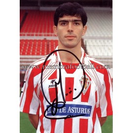 "MUÑIZ" Sporting de Gijón 1990s card