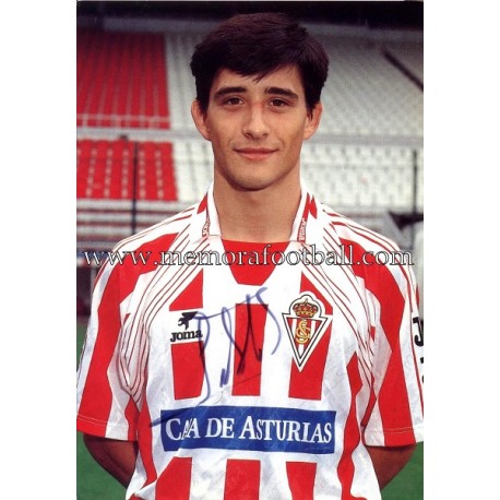 "PABLO" Sporting de Gijón 1990s card