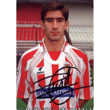 "DAVID" Sporting de Gijón 1990s card