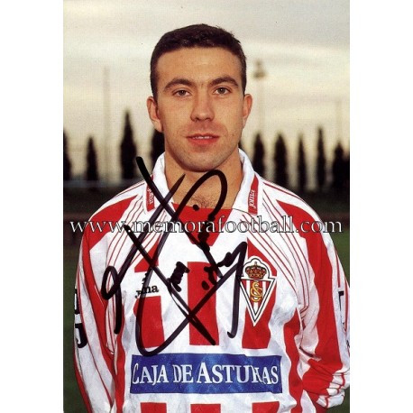 "MINER" Sporting de Gijón 1990s card