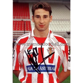 "VELASCO" Sporting de Gijón 1990s card