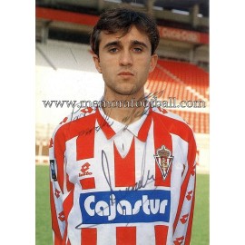 "JUANELE" Sporting de Gijón 1990s card