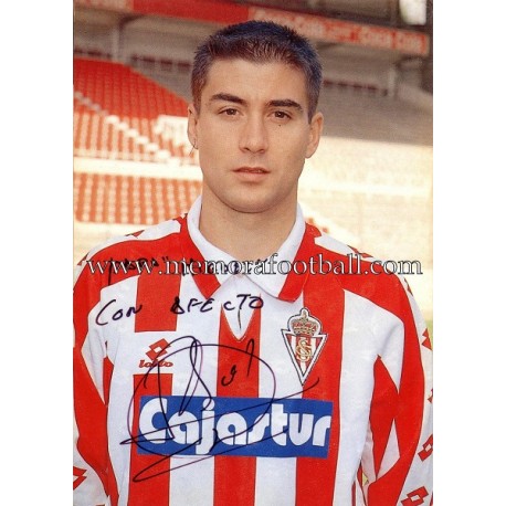 "RAUL" Sporting de Gijón 1990s card