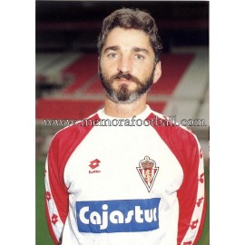 "REDONDO" Sporting de Gijón 1990s card