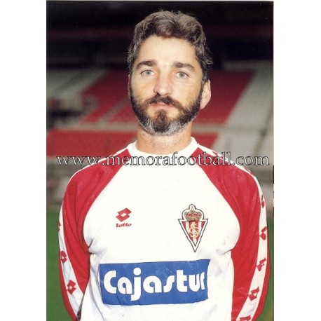 "REDONDO" Sporting de Gijón 1990s card