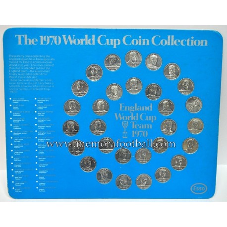 Esso 1970 World Cup Coin Coleccion completa Esso 1970 World Cup Coin Coleccion completa