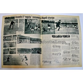 "EL CALCIO ILLUSTRATO"  Italian Magazine, October 11, 1956