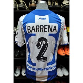 "BARRENA" CD Alcoyano 2007-08 match worn shirt