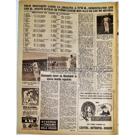 "VIDA DEPORTIVA" Semanario Gráfico 8 Octubre 1956